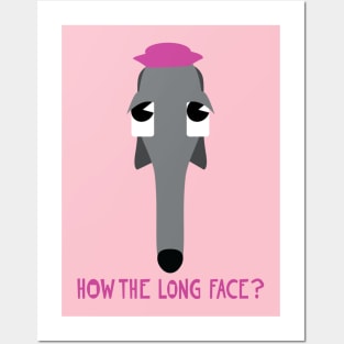 How the long face? Posters and Art